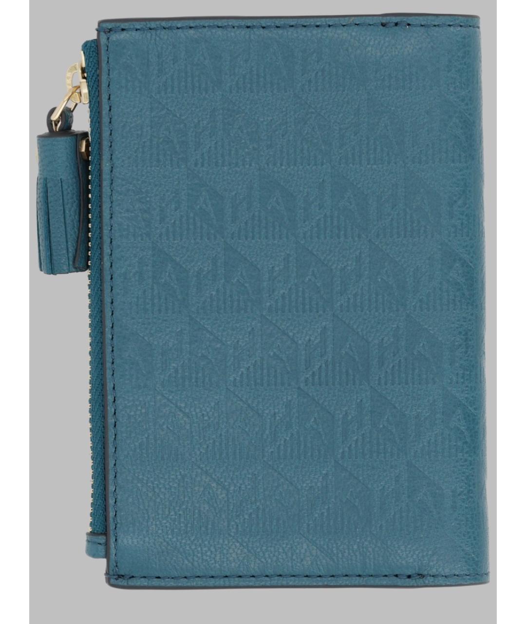ANYA HINDMARCH Синий кошелек, фото 2