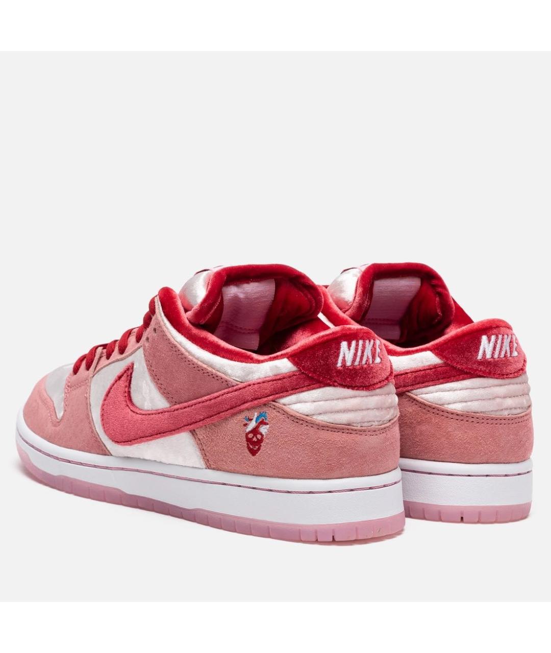 NIKE Розовые бархатные кроссовки, фото 4