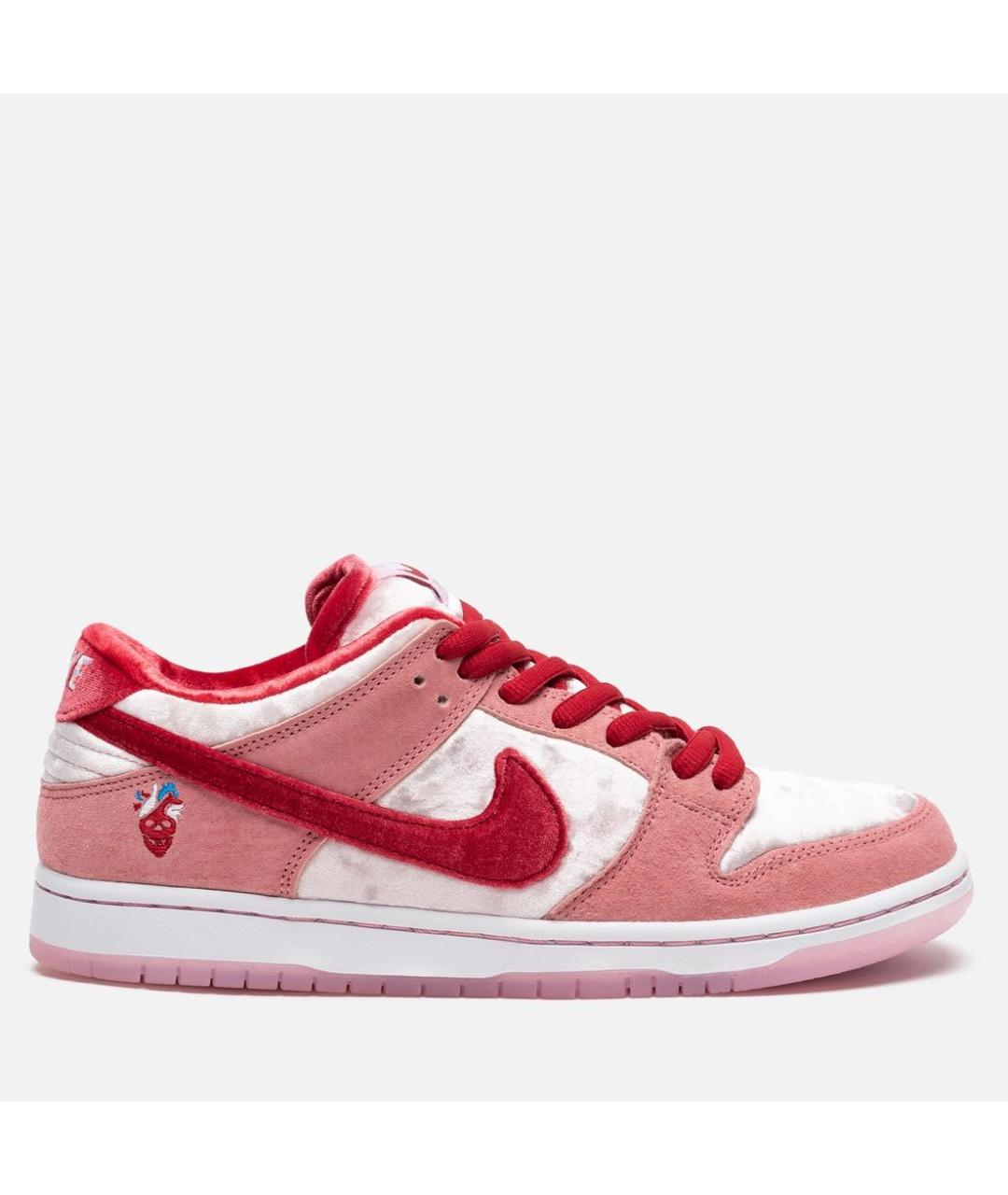 NIKE Розовые бархатные кроссовки, фото 9