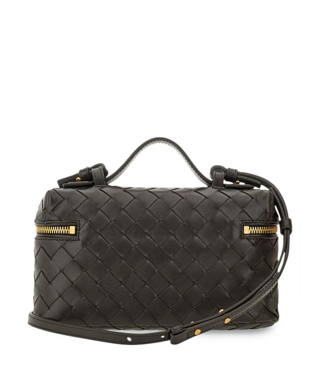BOTTEGA VENETA Коричневая кожаная сумка через плечо, фото 2