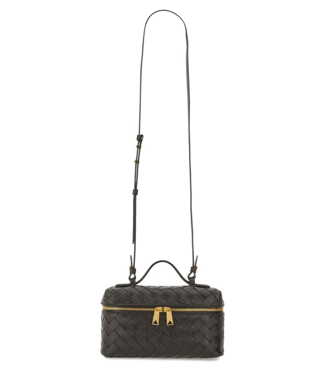 BOTTEGA VENETA Коричневая кожаная сумка через плечо, фото 3