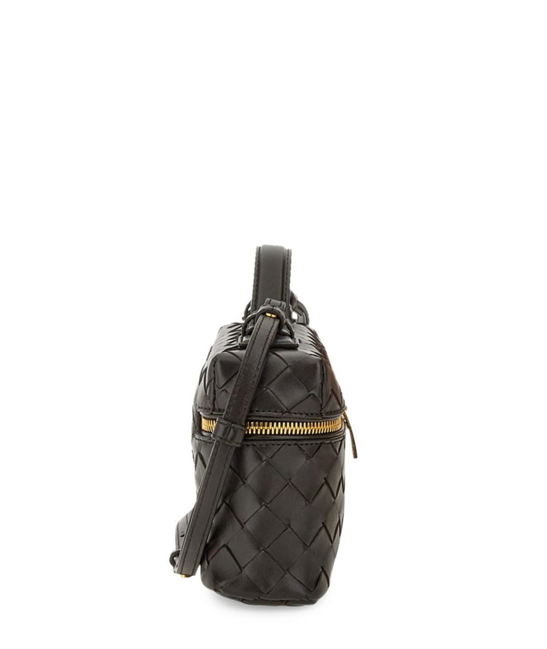 BOTTEGA VENETA Коричневая кожаная сумка через плечо, фото 4