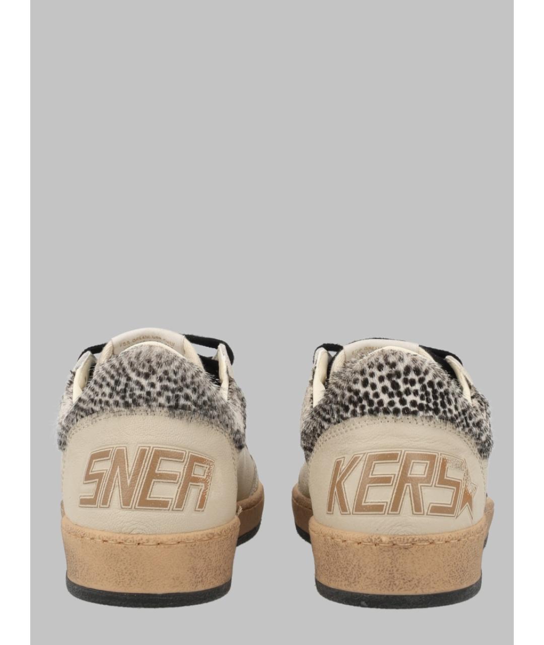 GOLDEN GOOSE Мульти кожаные кеды, фото 3