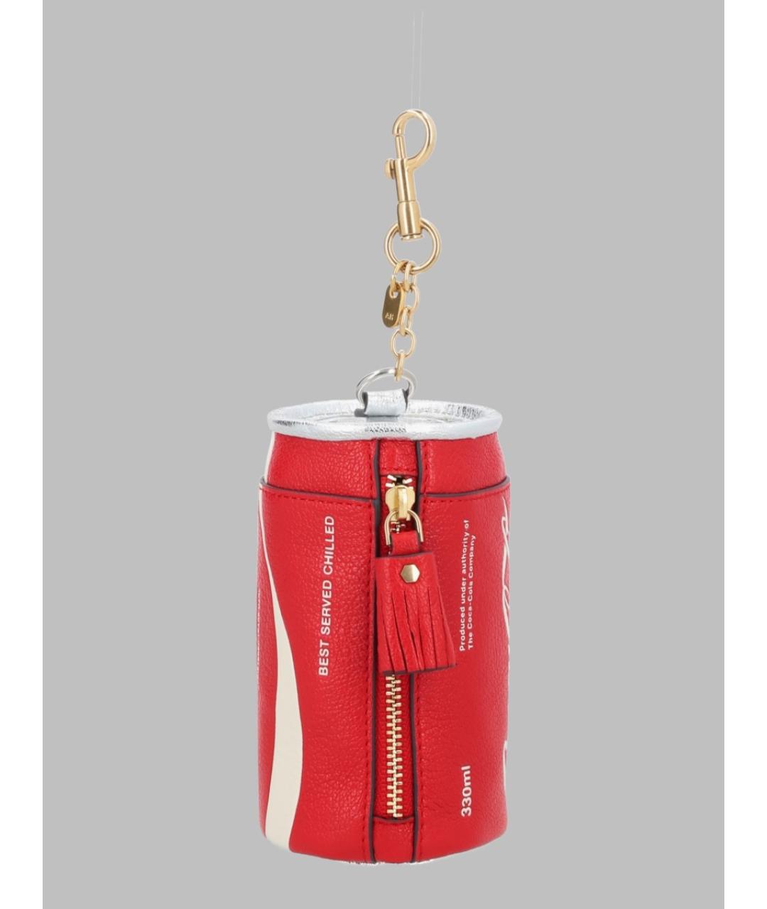 ANYA HINDMARCH Красный кожаный кошелек, фото 2