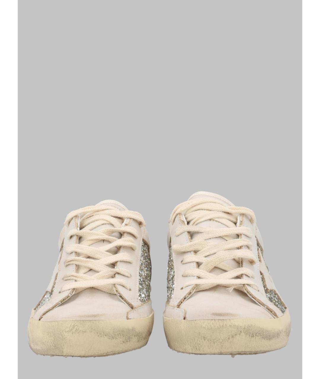GOLDEN GOOSE Мульти кожаные кеды, фото 2