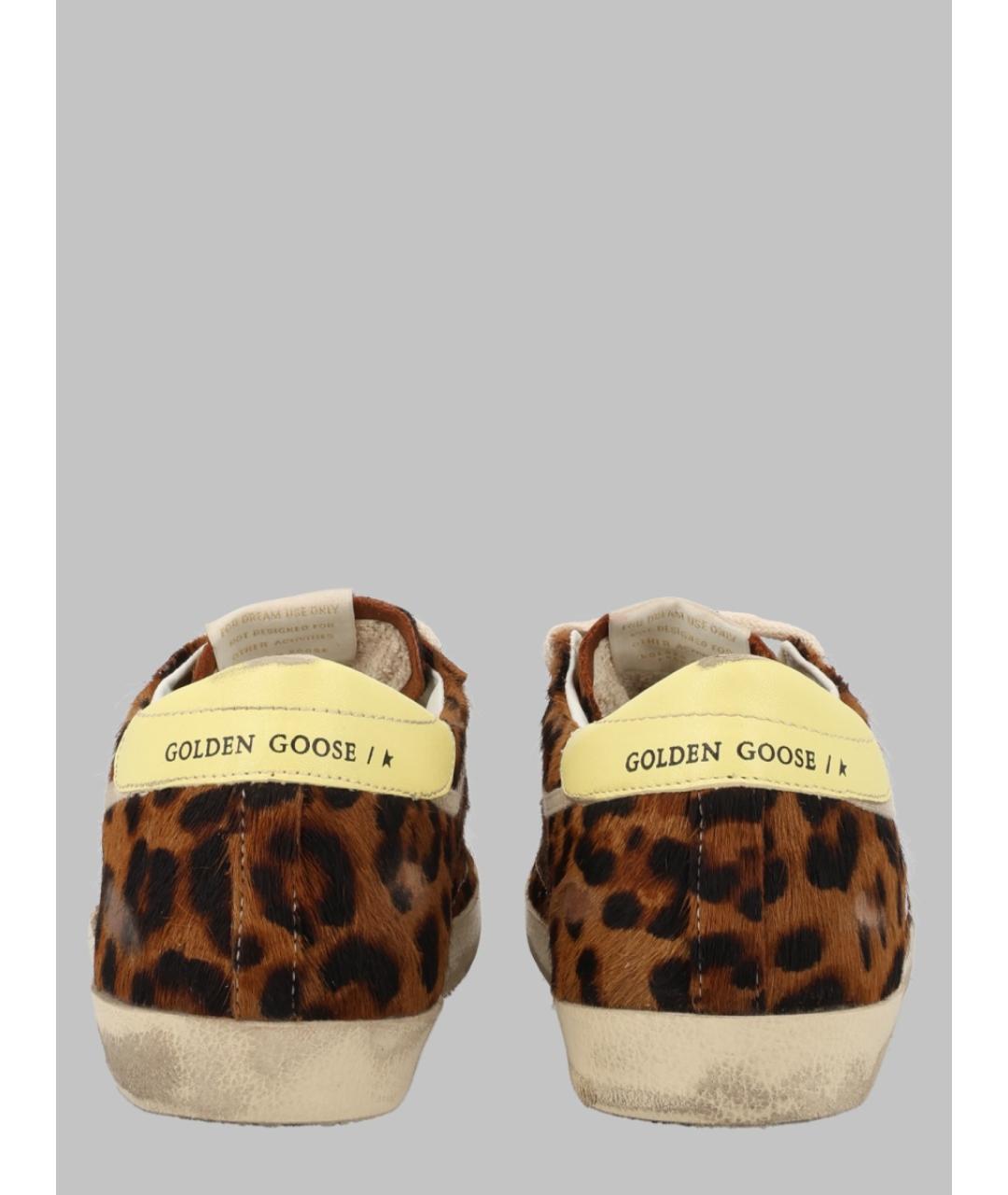GOLDEN GOOSE Мульти кожаные кеды, фото 3