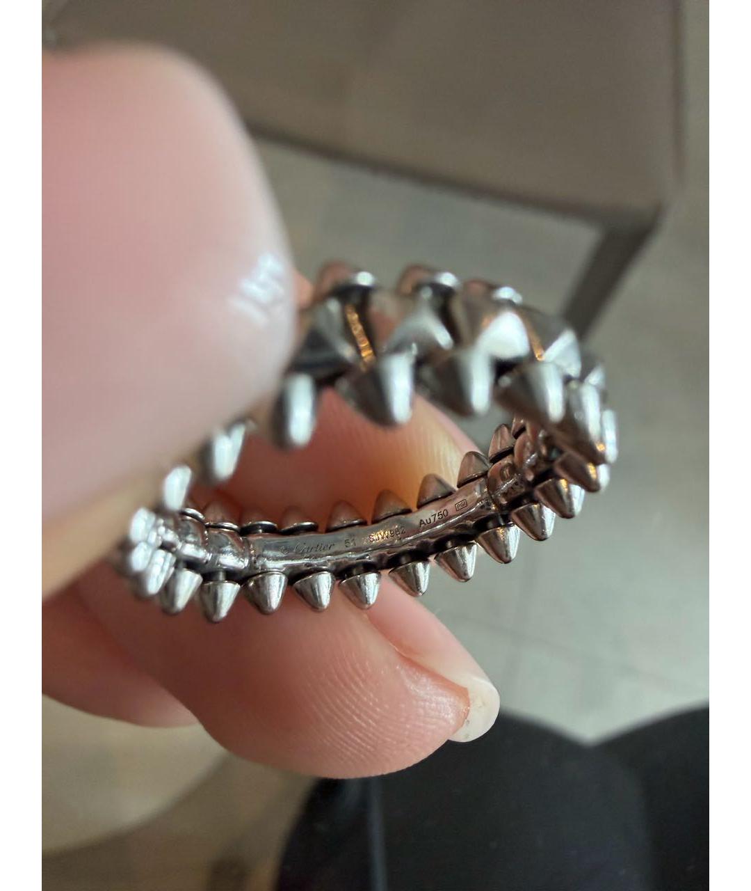CARTIER Серебряное кольцо из белого золота, фото 3