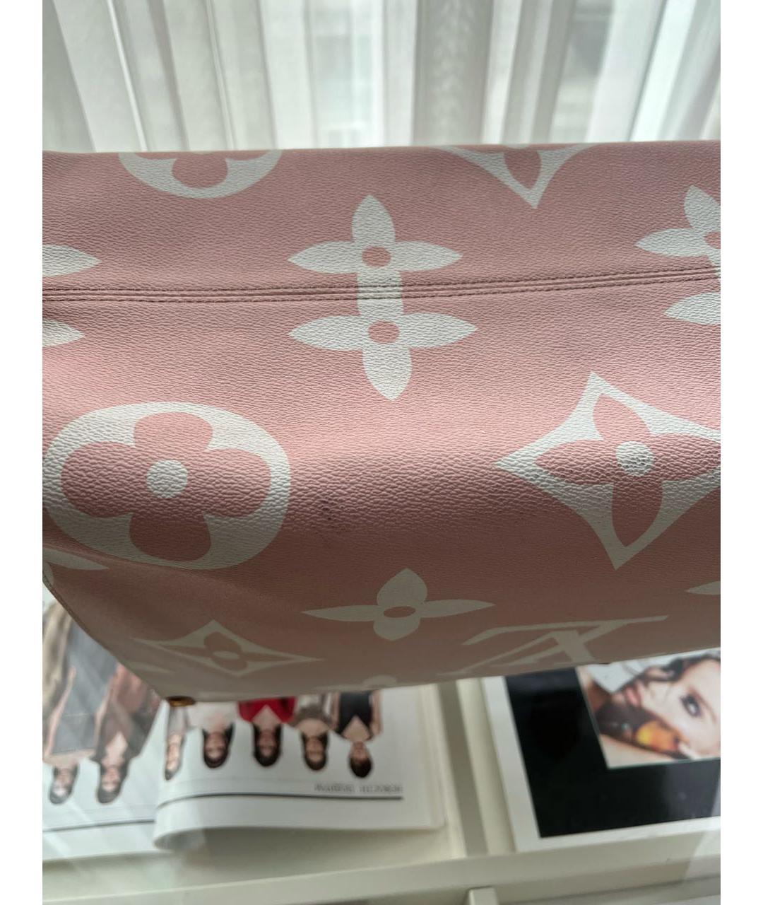 LOUIS VUITTON Кожаная сумка тоут, фото 4