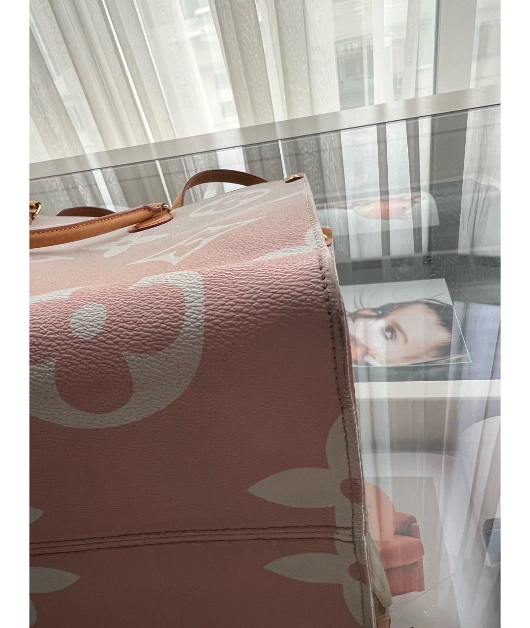 LOUIS VUITTON Кожаная сумка тоут, фото 6