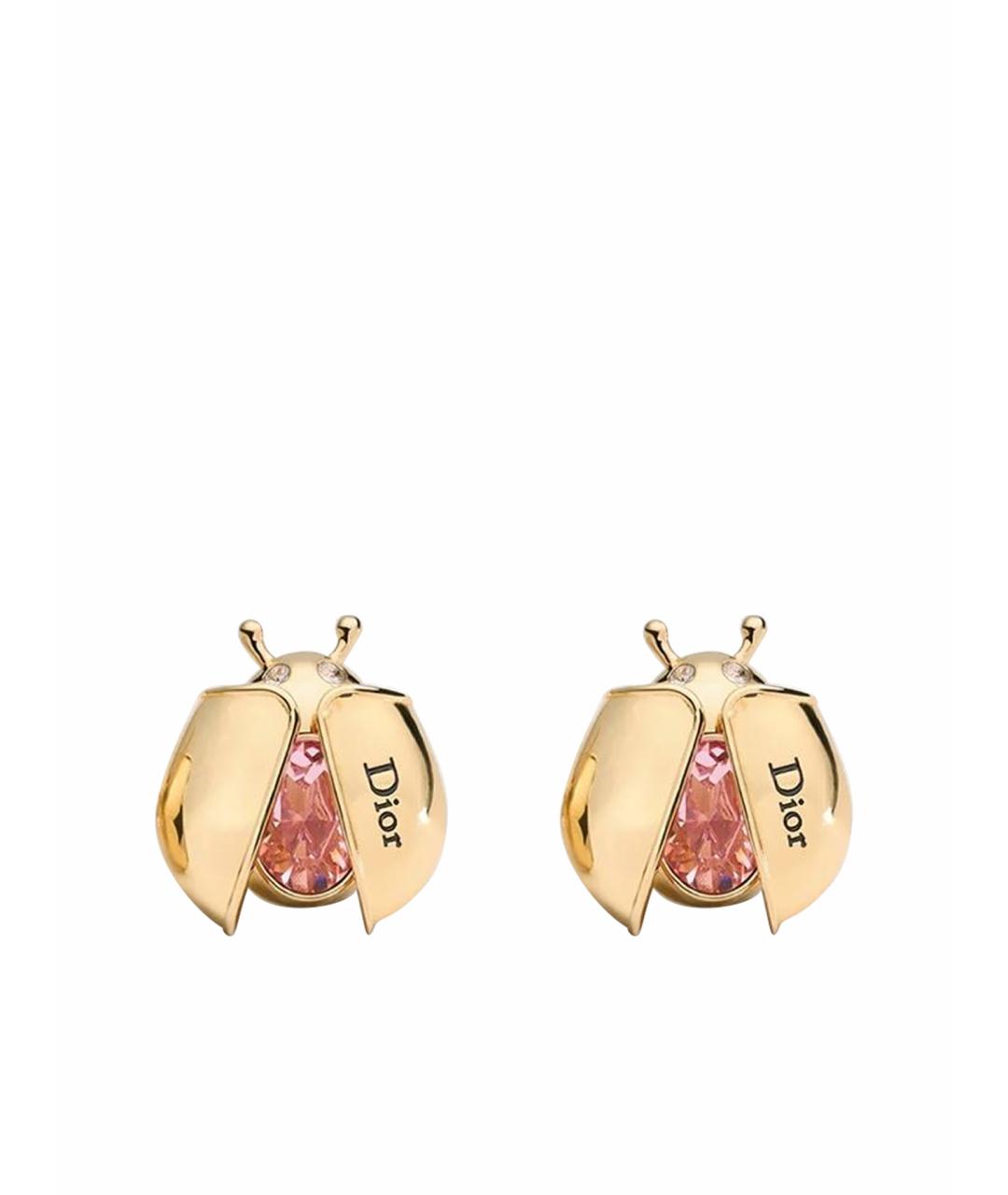 CHRISTIAN DIOR Золотые серьги, фото 1