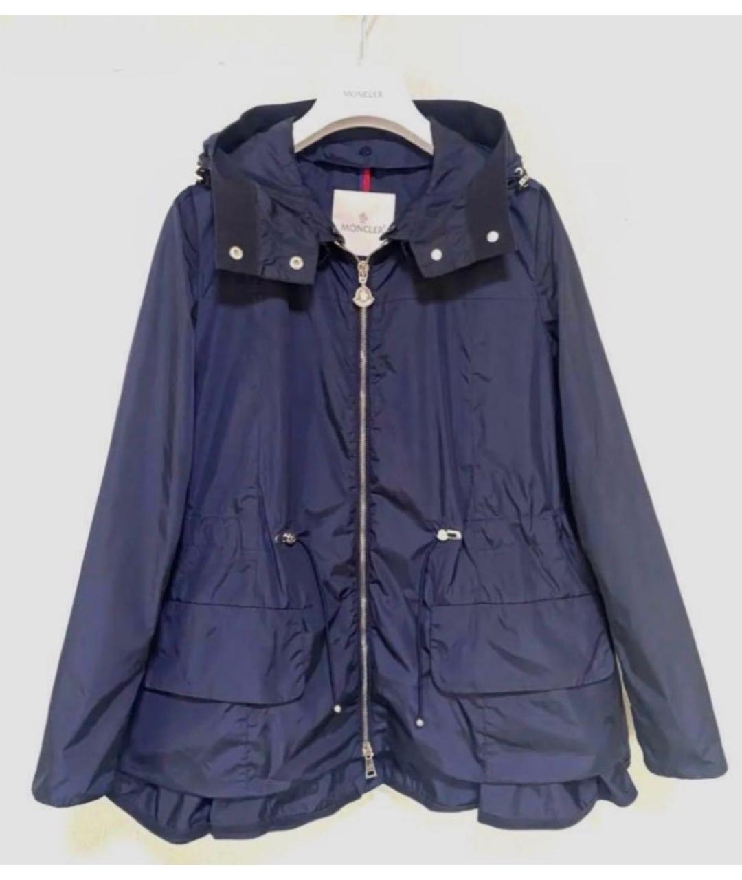MONCLER Темно-синяя куртка, фото 6