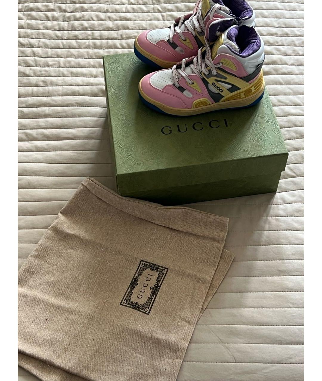 GUCCI Мульти кеды, фото 3