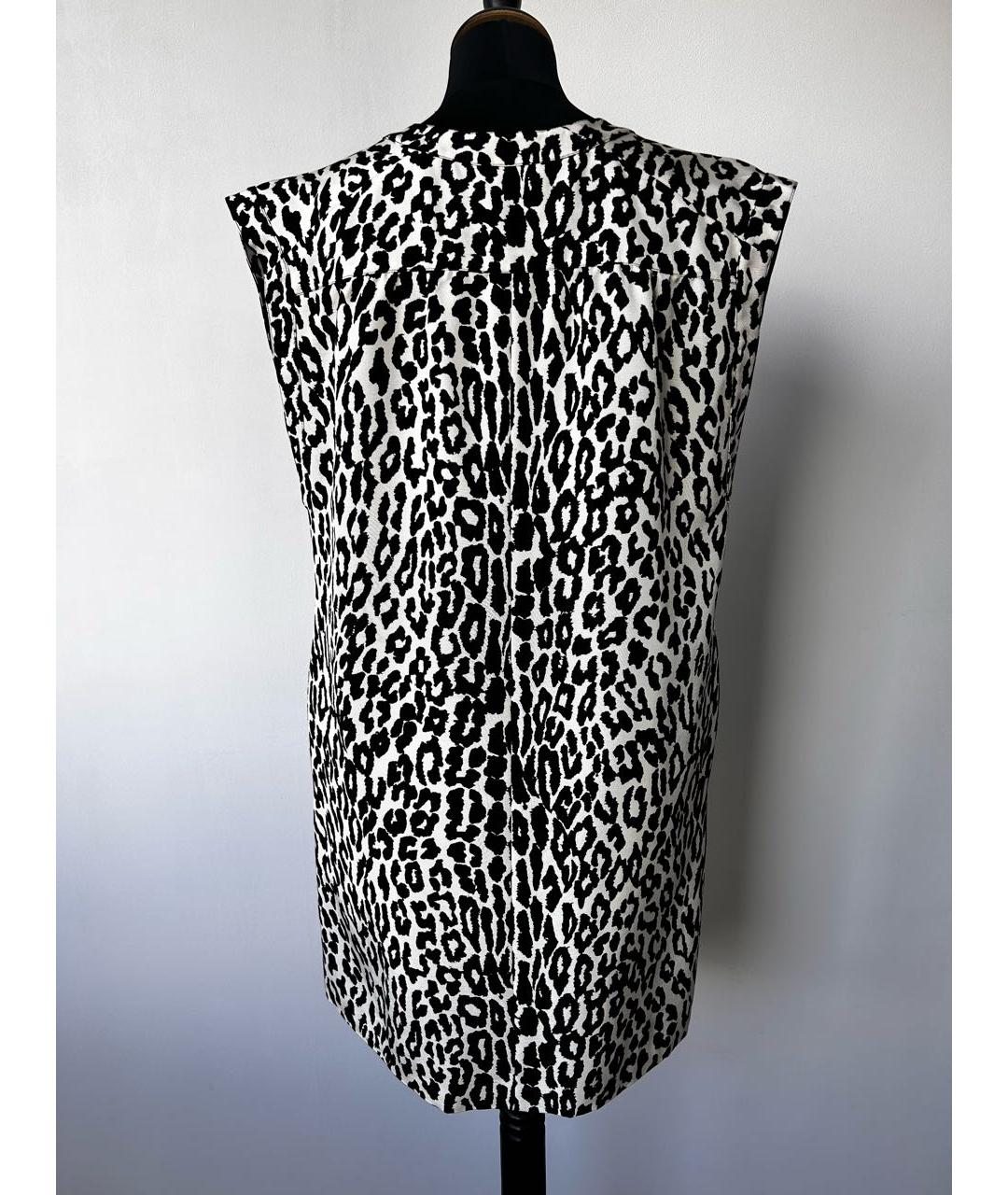 SAINT LAURENT Черное шерстяное коктейльное платье, фото 2