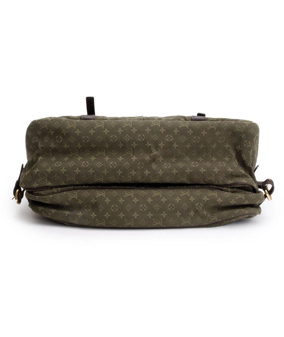 LOUIS VUITTON Зеленая кожаная сумка через плечо, фото 4