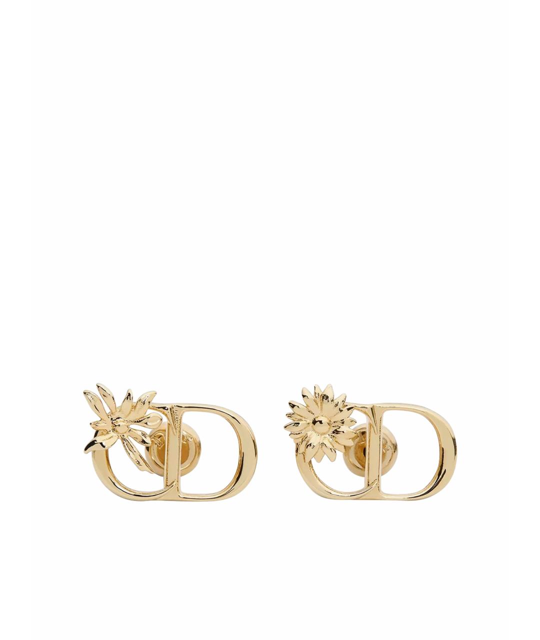 CHRISTIAN DIOR Золотые серьги, фото 1