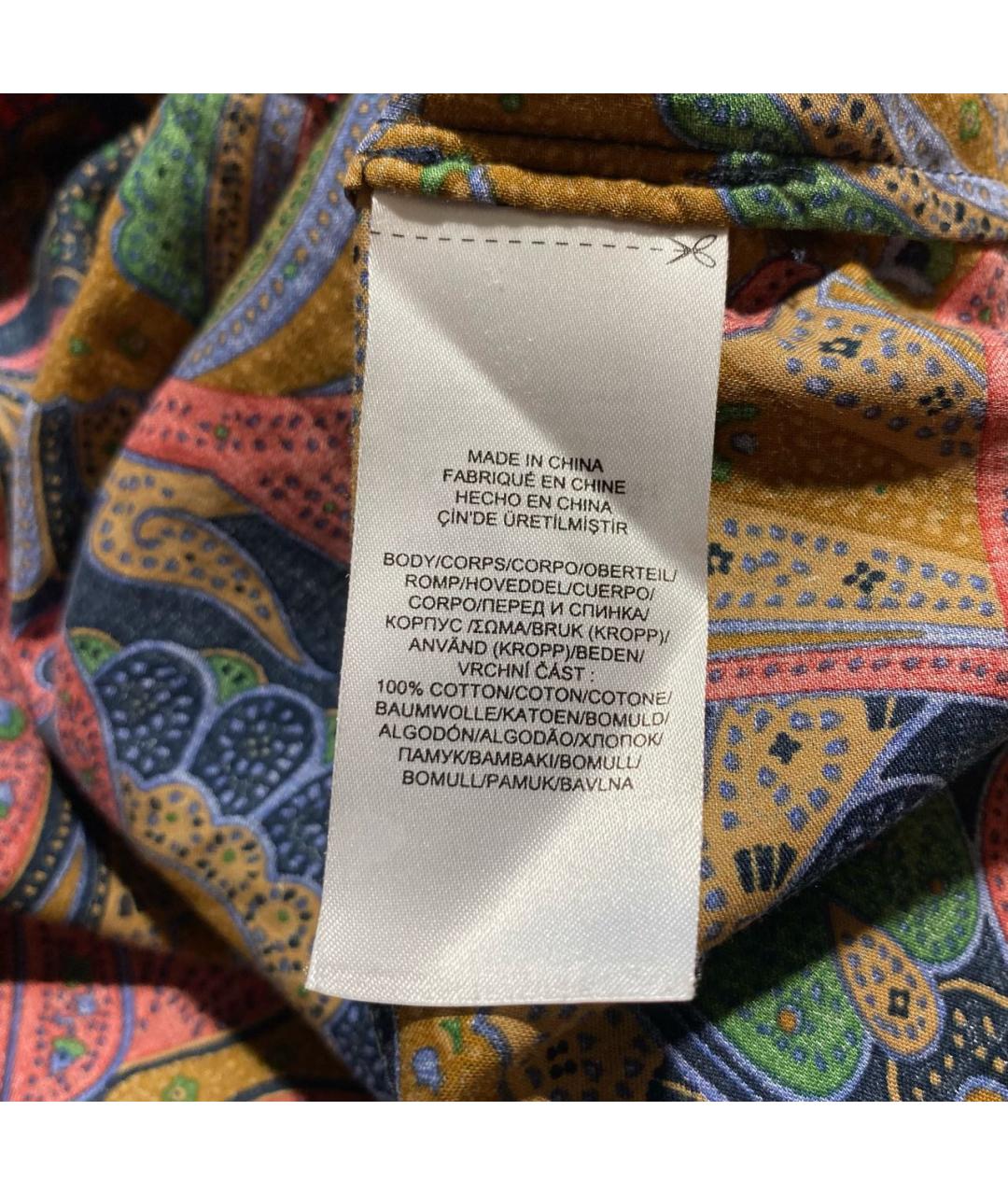 RALPH LAUREN Мульти хлопковая рубашка, фото 8