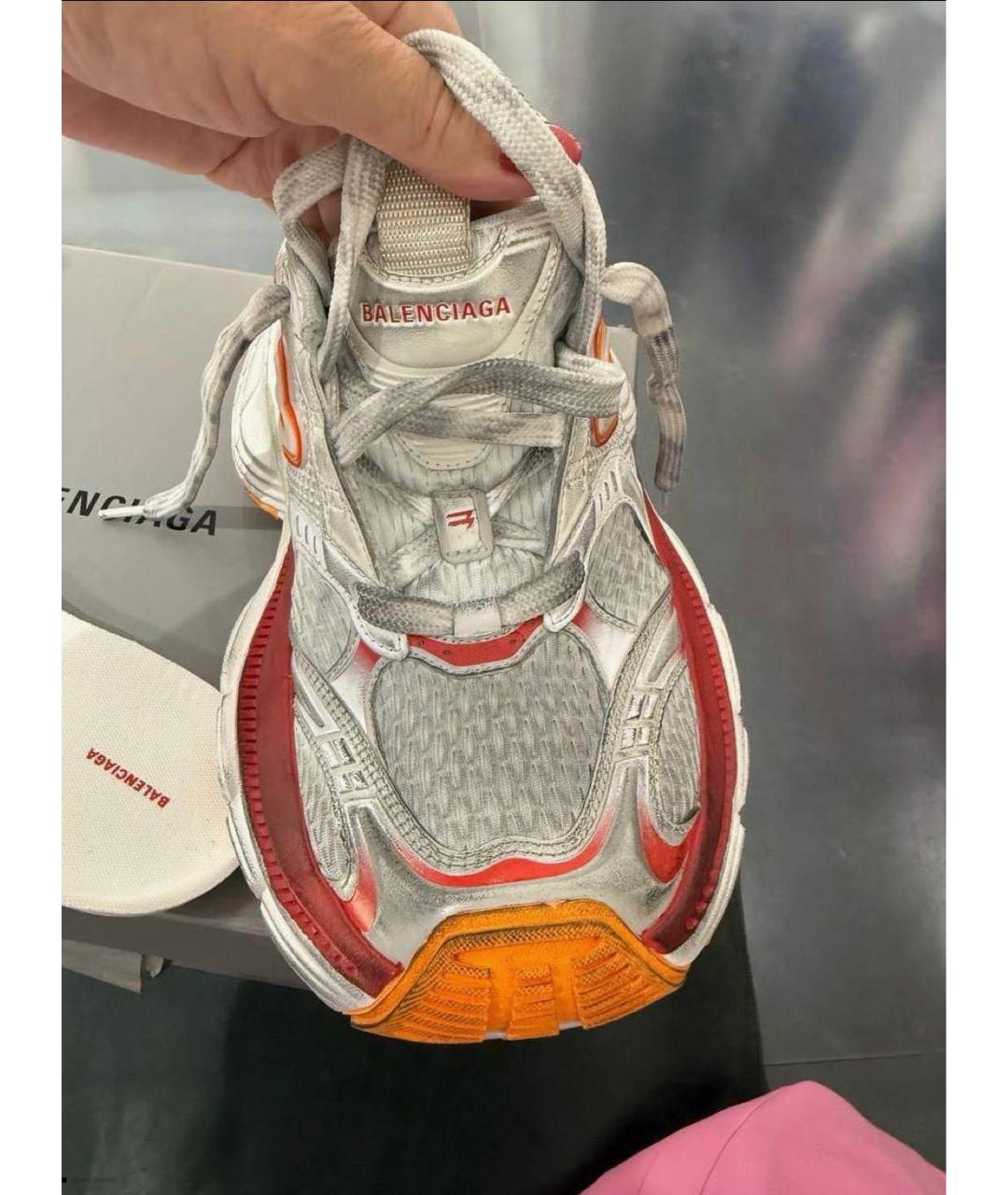 BALENCIAGA Красные кроссовки, фото 2