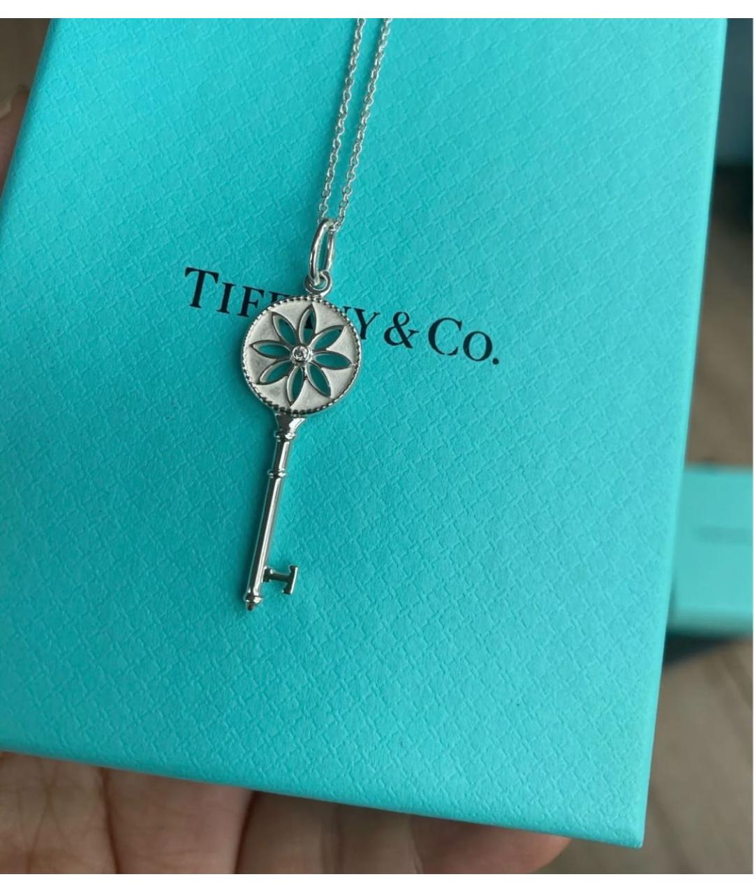 TIFFANY&CO Серебряный серебряный кулон, фото 5