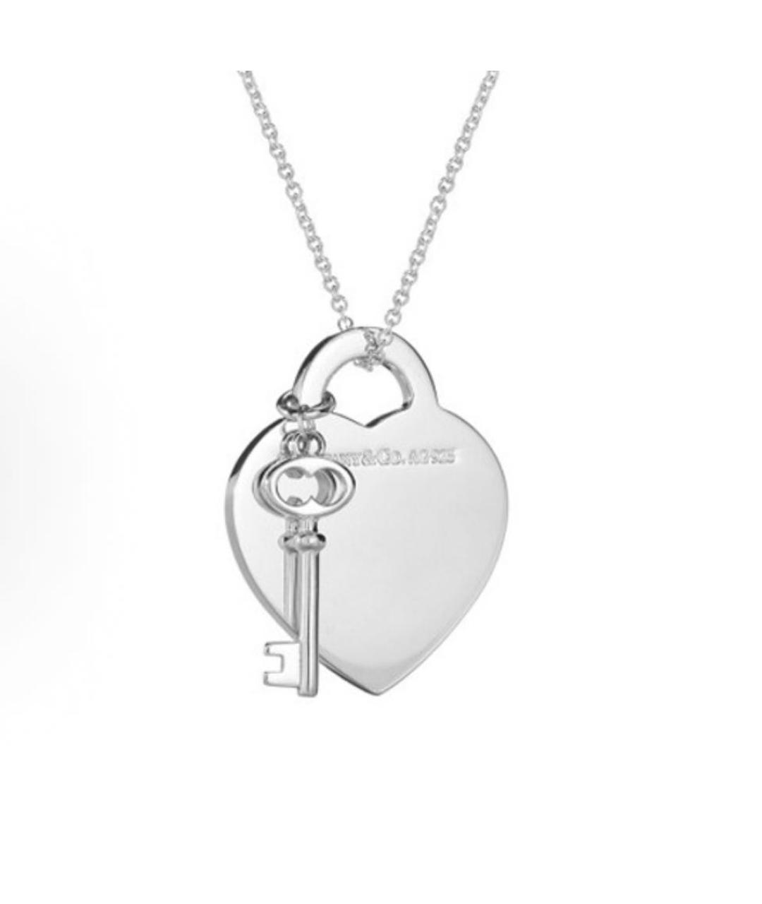 TIFFANY&CO Серебряный серебряный кулон, фото 2