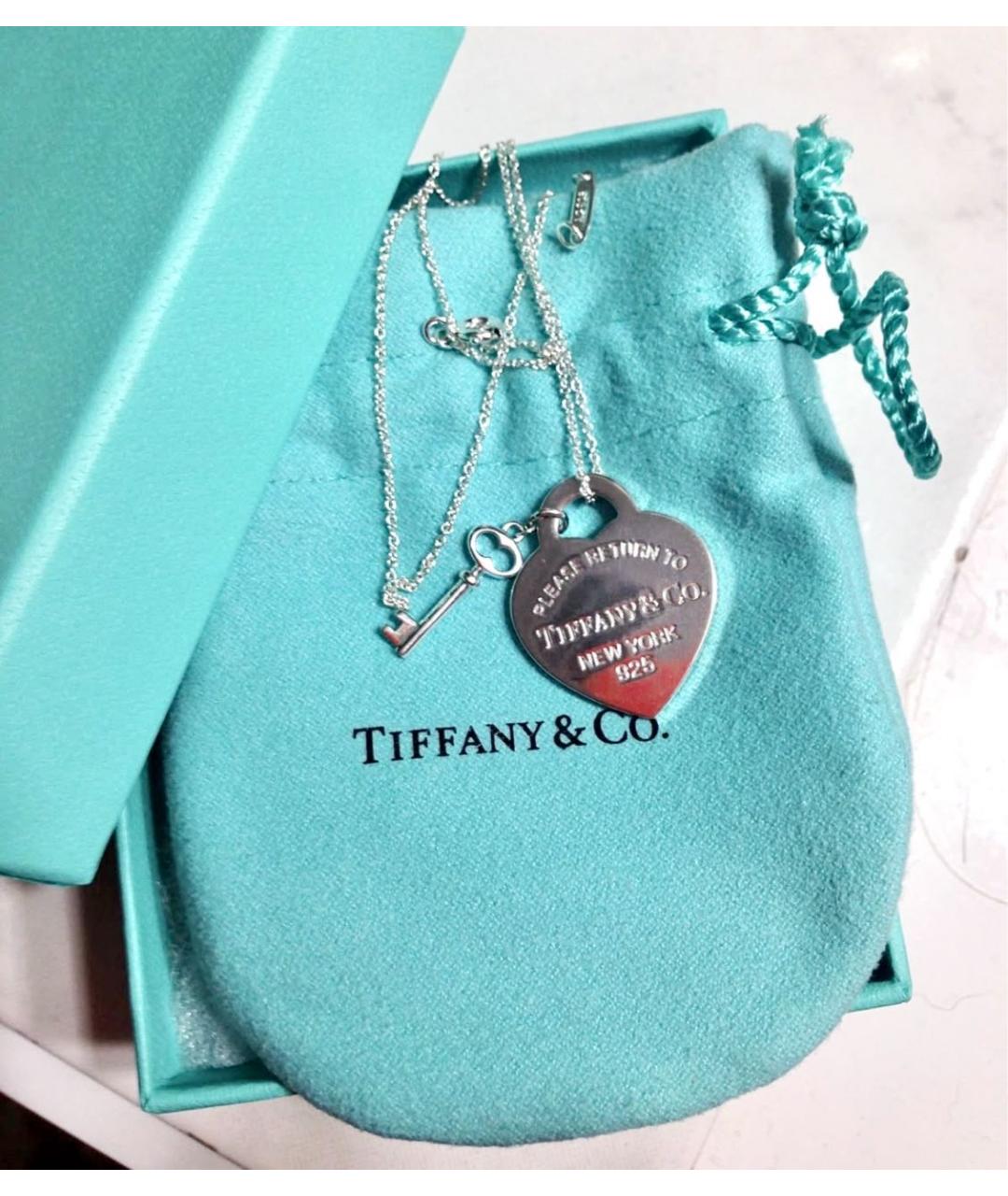TIFFANY&CO Серебряный серебряный кулон, фото 7