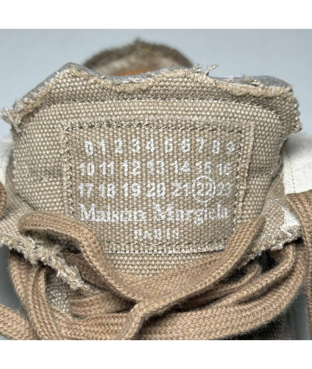 MAISON MARGIELA Бежевые сабо, фото 3