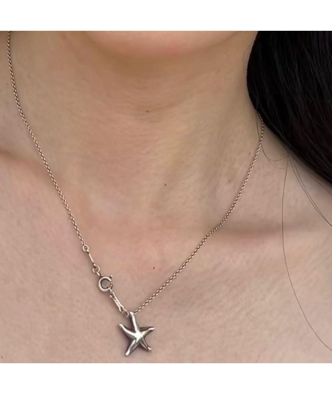 TIFFANY&CO Серебряная серебряная подвеска, фото 4