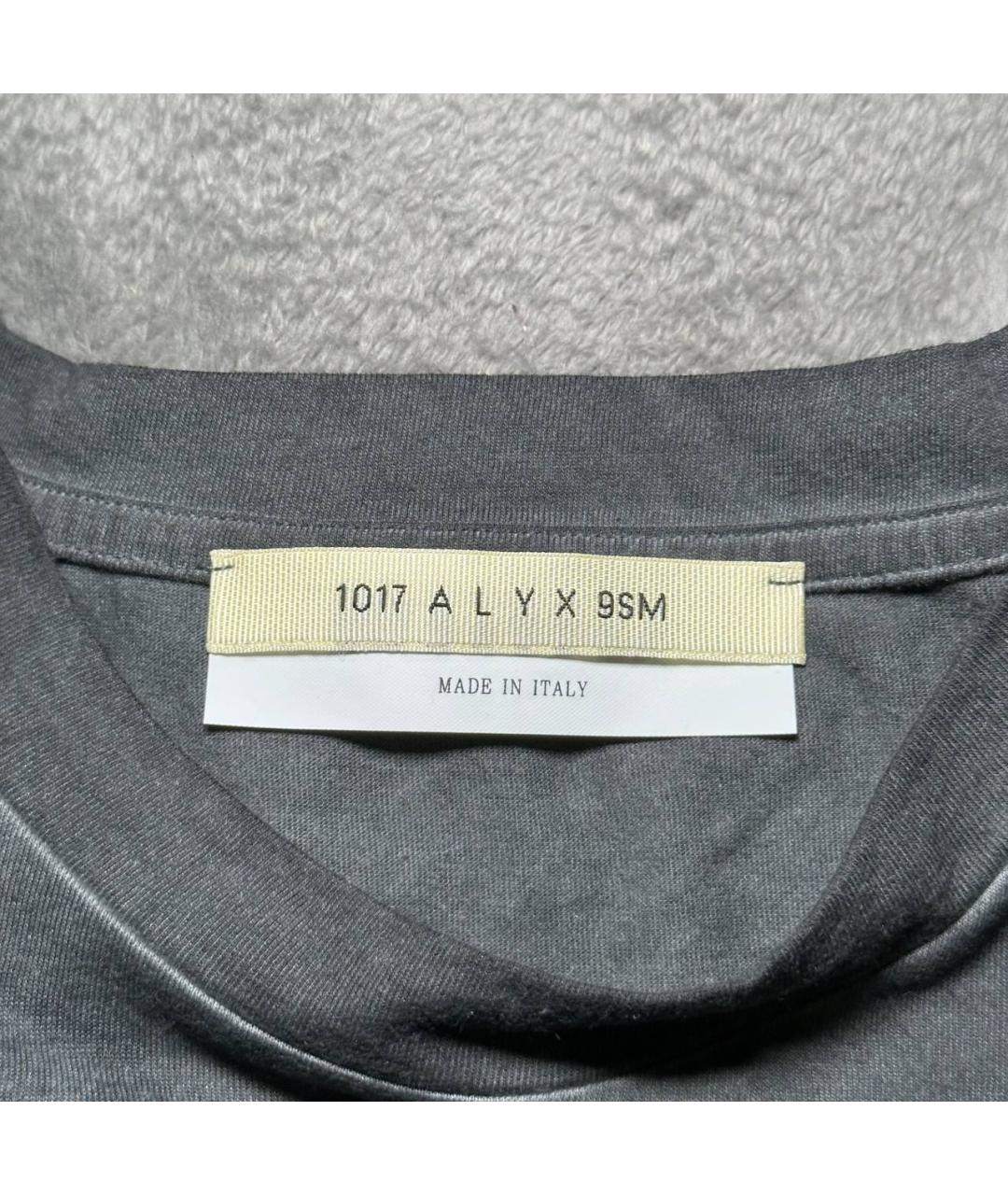 1017 ALYX 9SM Серая футболка, фото 6