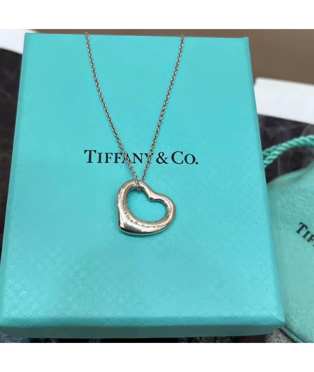 TIFFANY&CO Серебряный серебряный кулон, фото 4