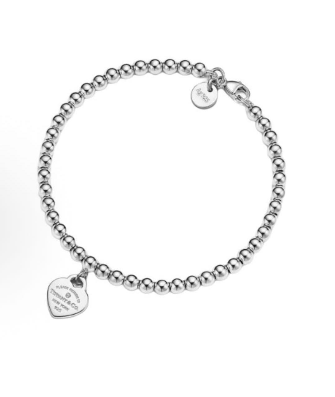 TIFFANY&CO Бирюзовый серебряный браслет, фото 3