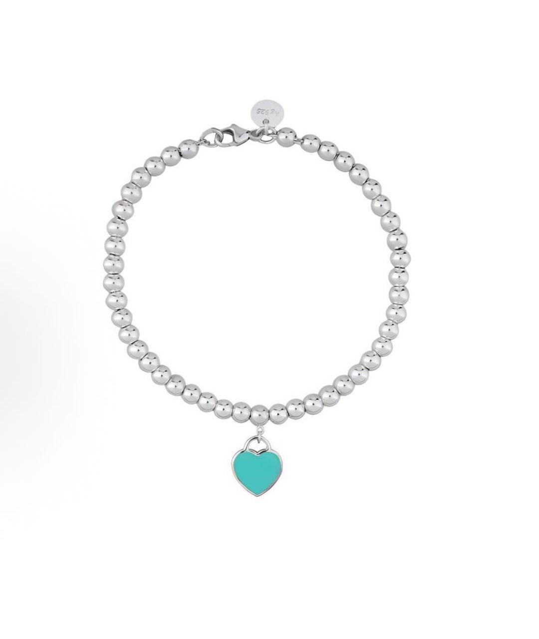 TIFFANY&CO Бирюзовый серебряный браслет, фото 2