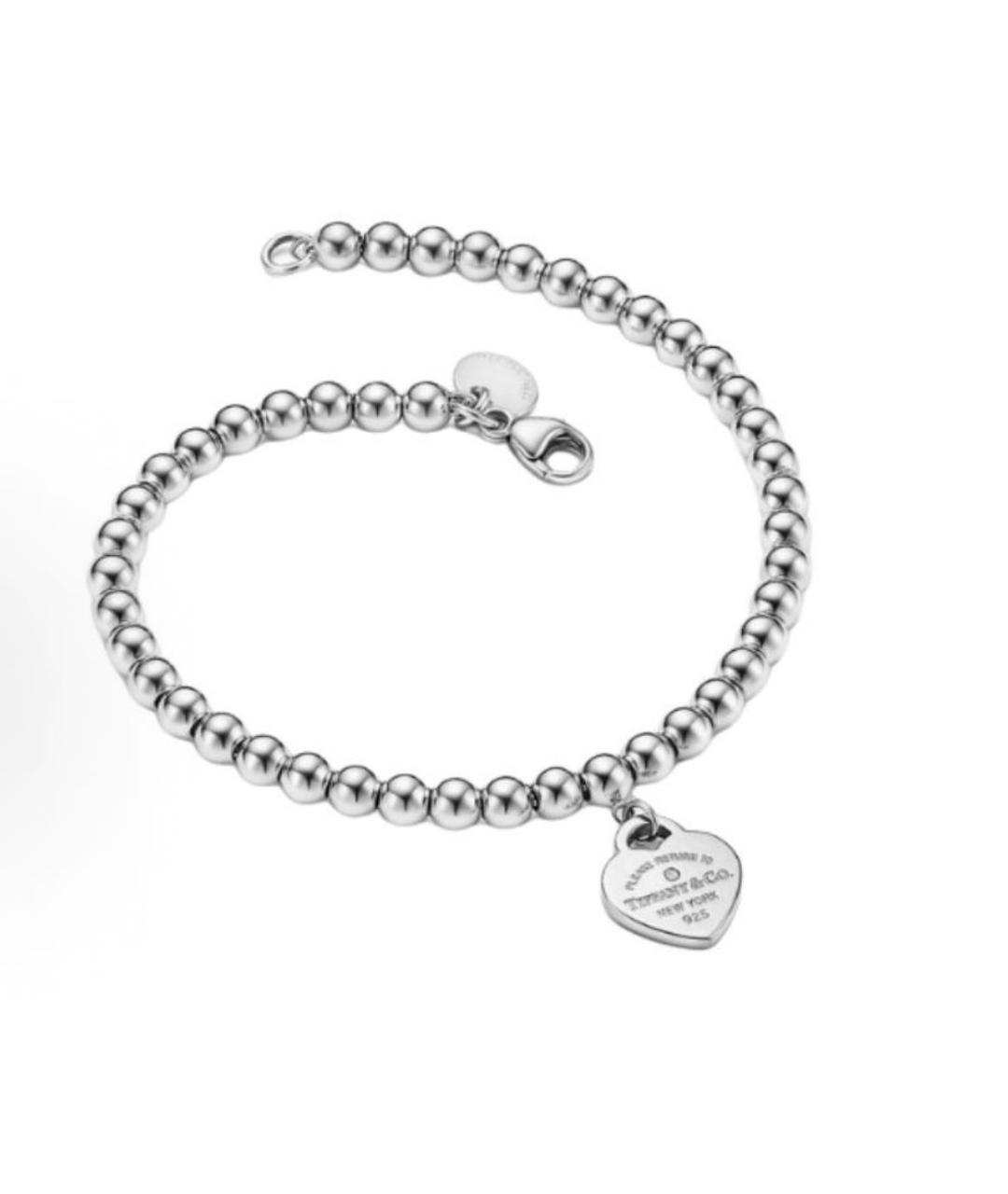 TIFFANY&CO Бирюзовый серебряный браслет, фото 4