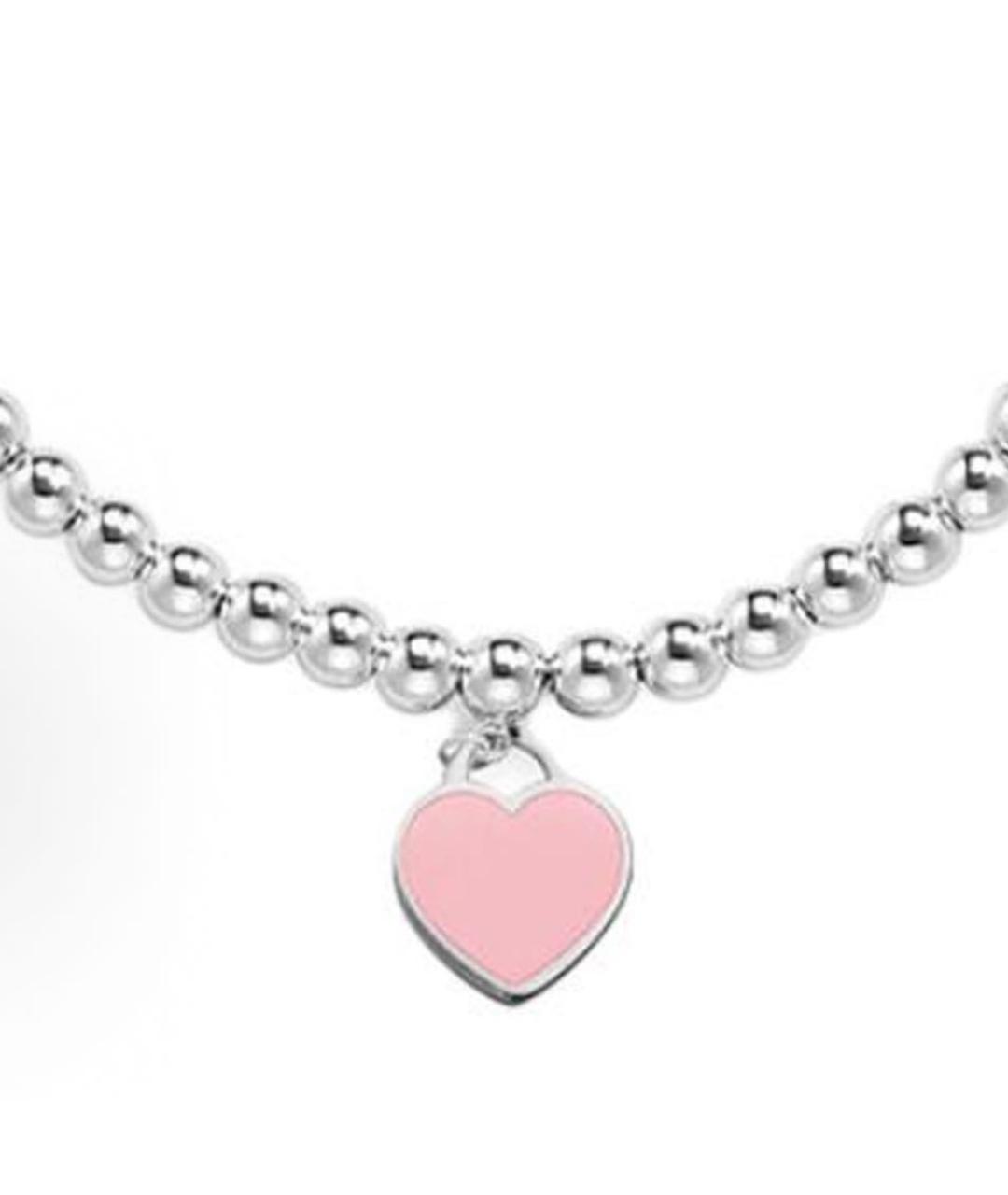 TIFFANY&CO Розовый серебряный браслет, фото 2