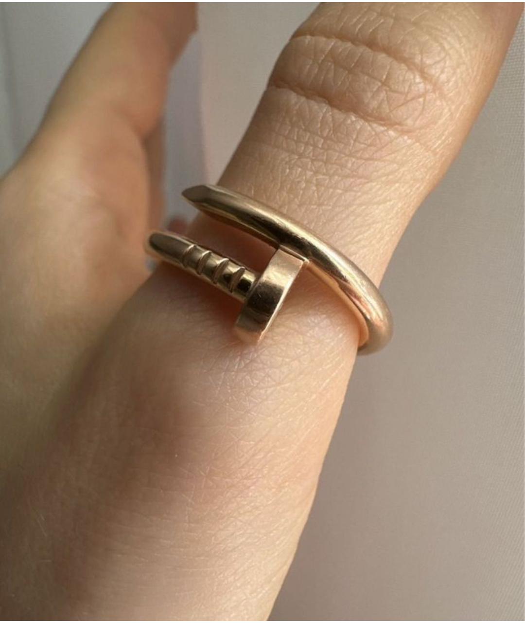 CARTIER Золотое кольцо из розового золота, фото 2