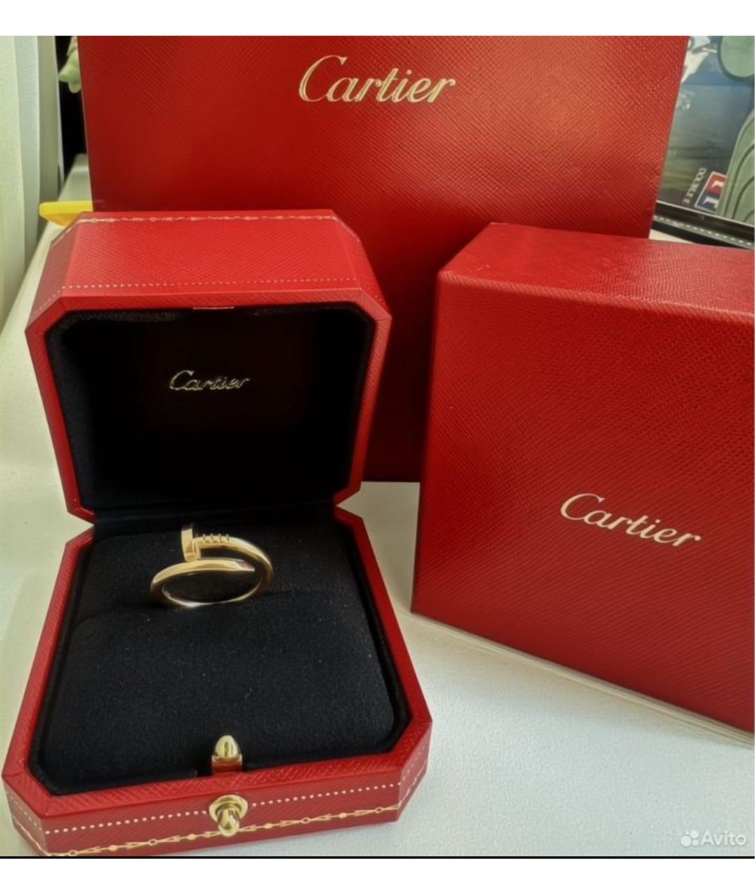CARTIER Золотое кольцо из розового золота, фото 5