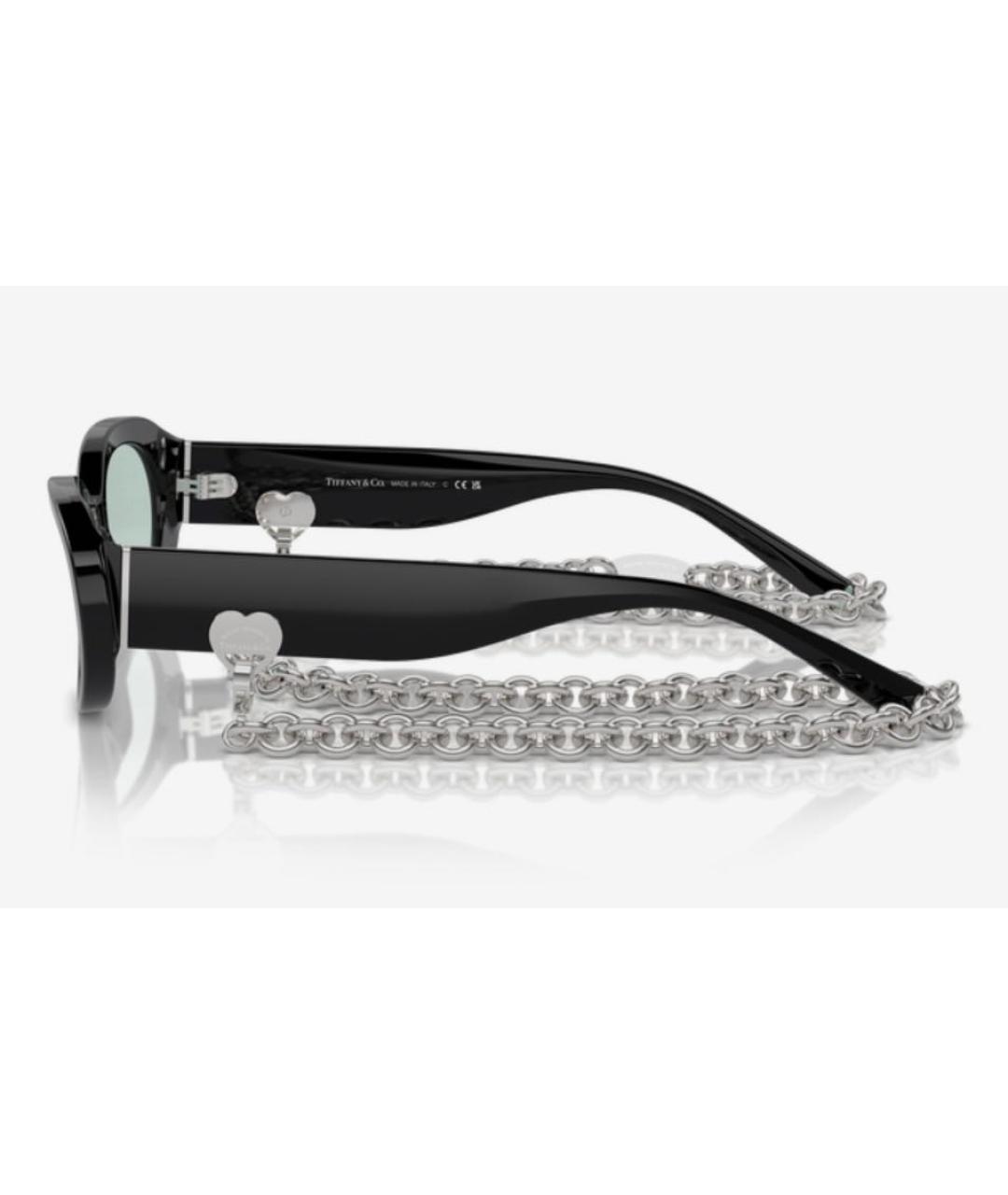TIFFANY&CO Черные пластиковые солнцезащитные очки, фото 3