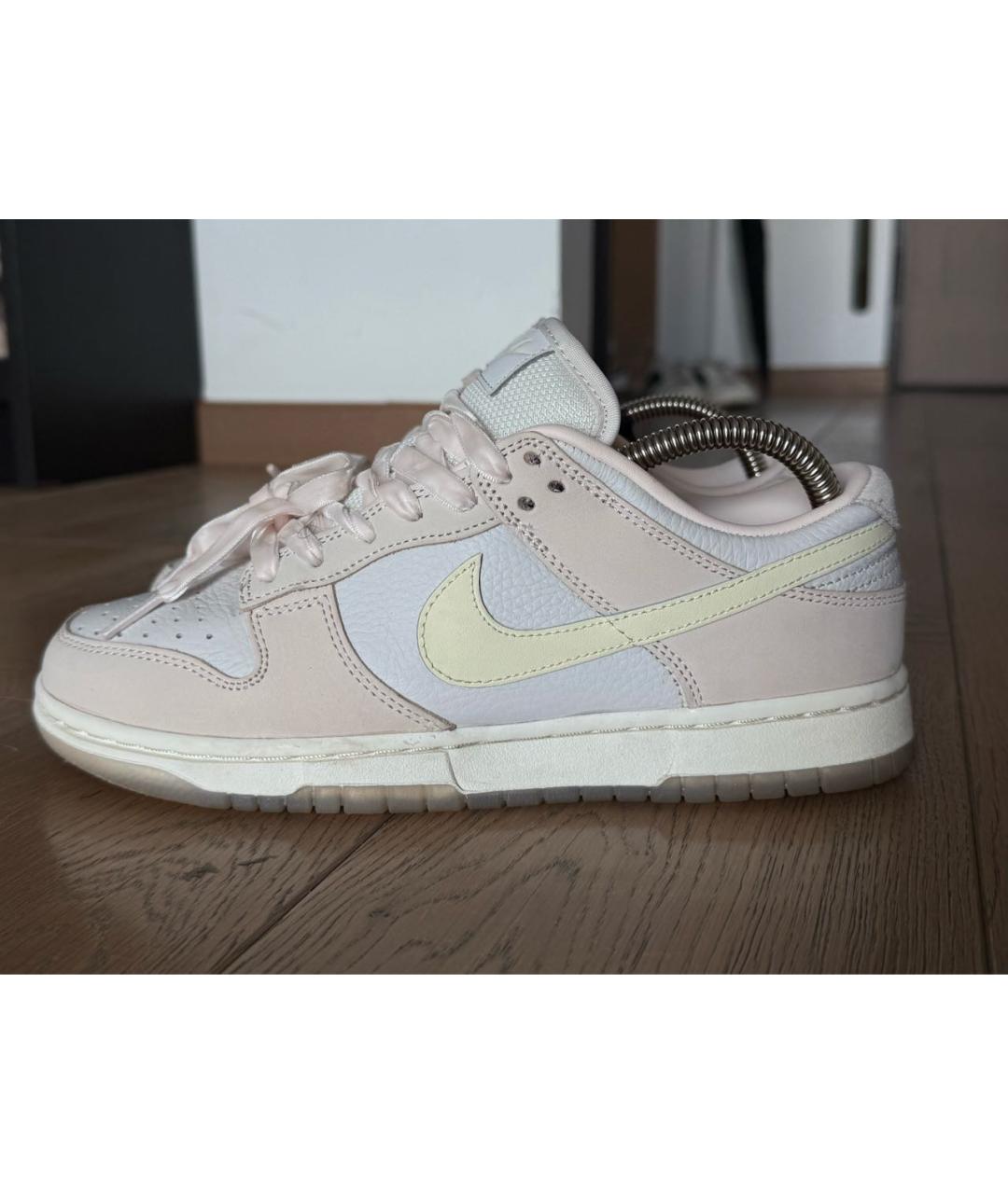 NIKE Розовые кожаные кеды, фото 8