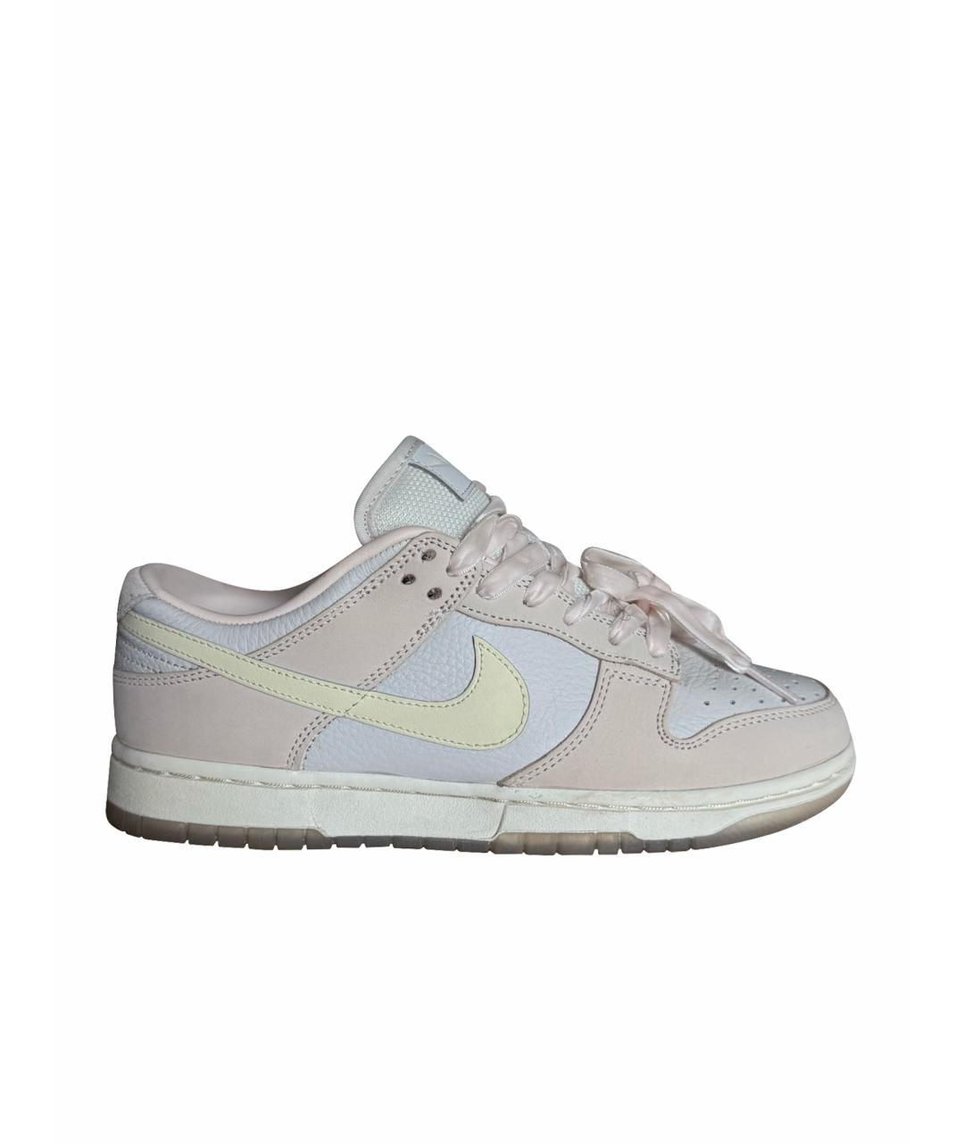 NIKE Розовые кожаные кеды, фото 1