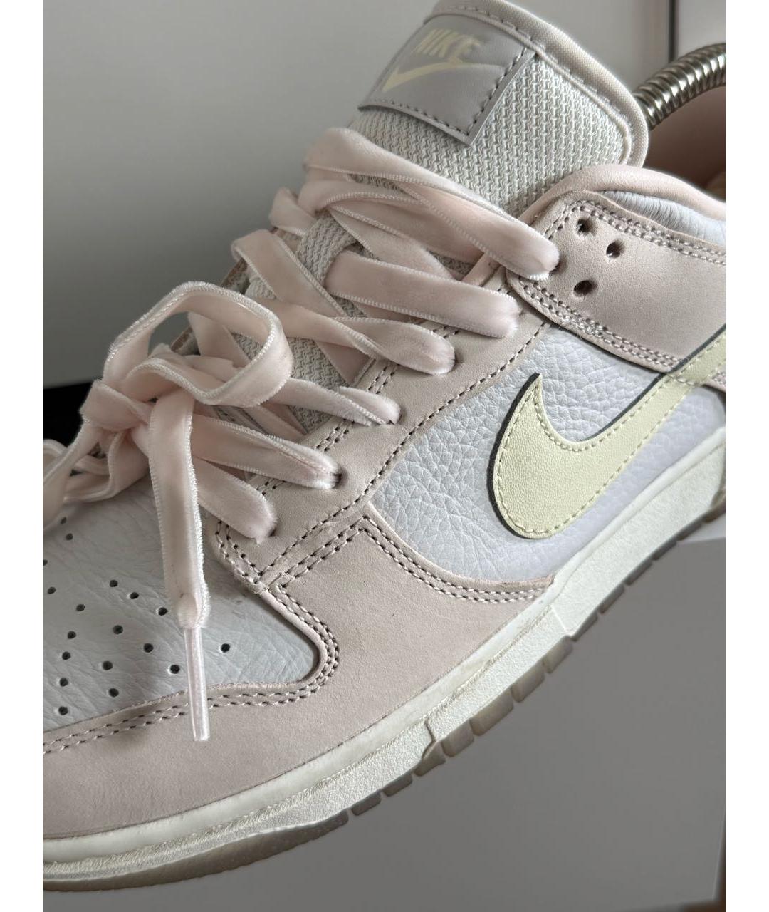 NIKE Розовые кожаные кеды, фото 7