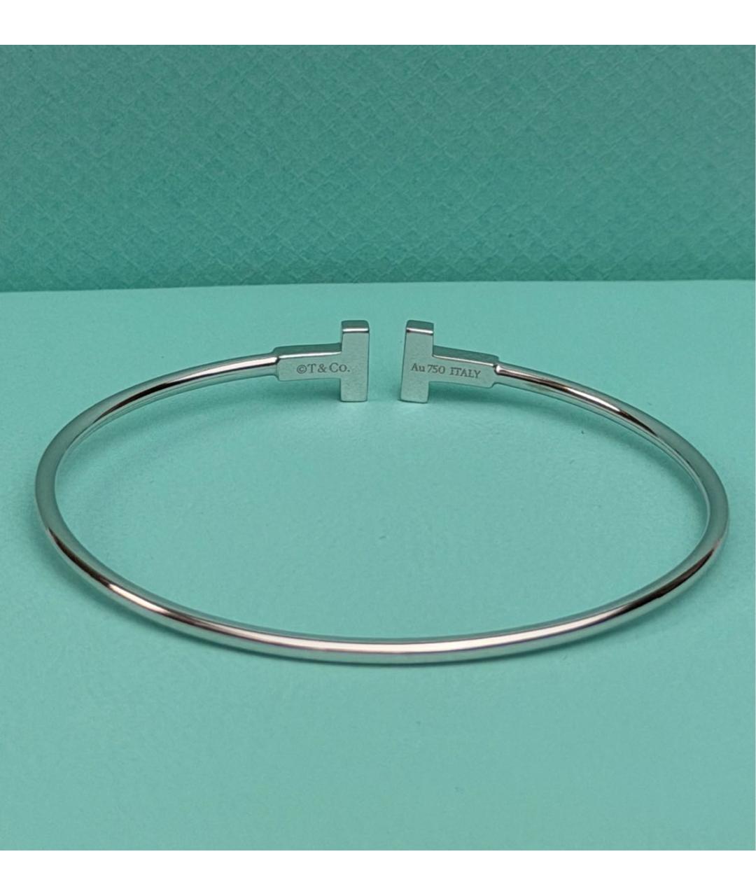 TIFFANY&CO Белый браслет из белого золота, фото 5