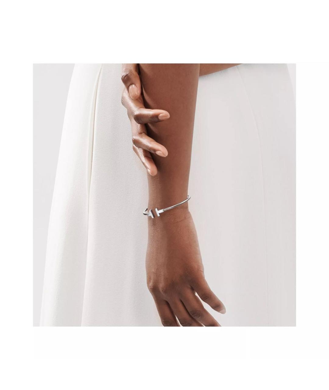 TIFFANY&CO Белый браслет из белого золота, фото 6