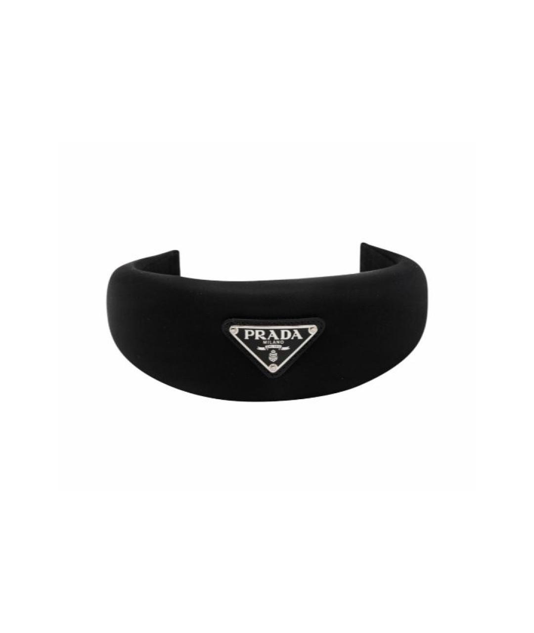 PRADA Черный ободок, фото 2