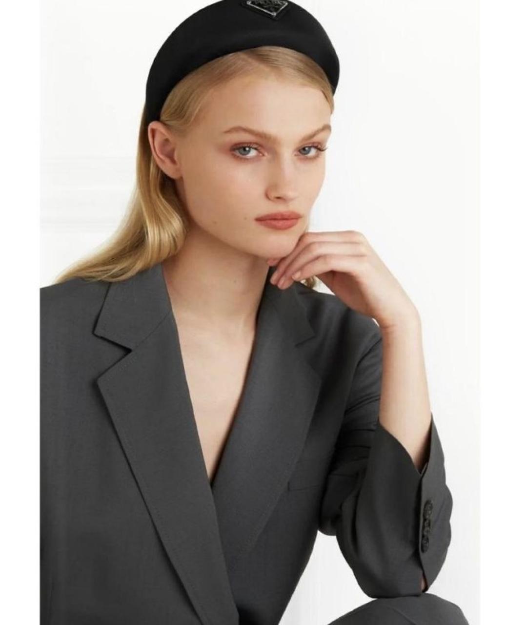 PRADA Черный ободок, фото 5