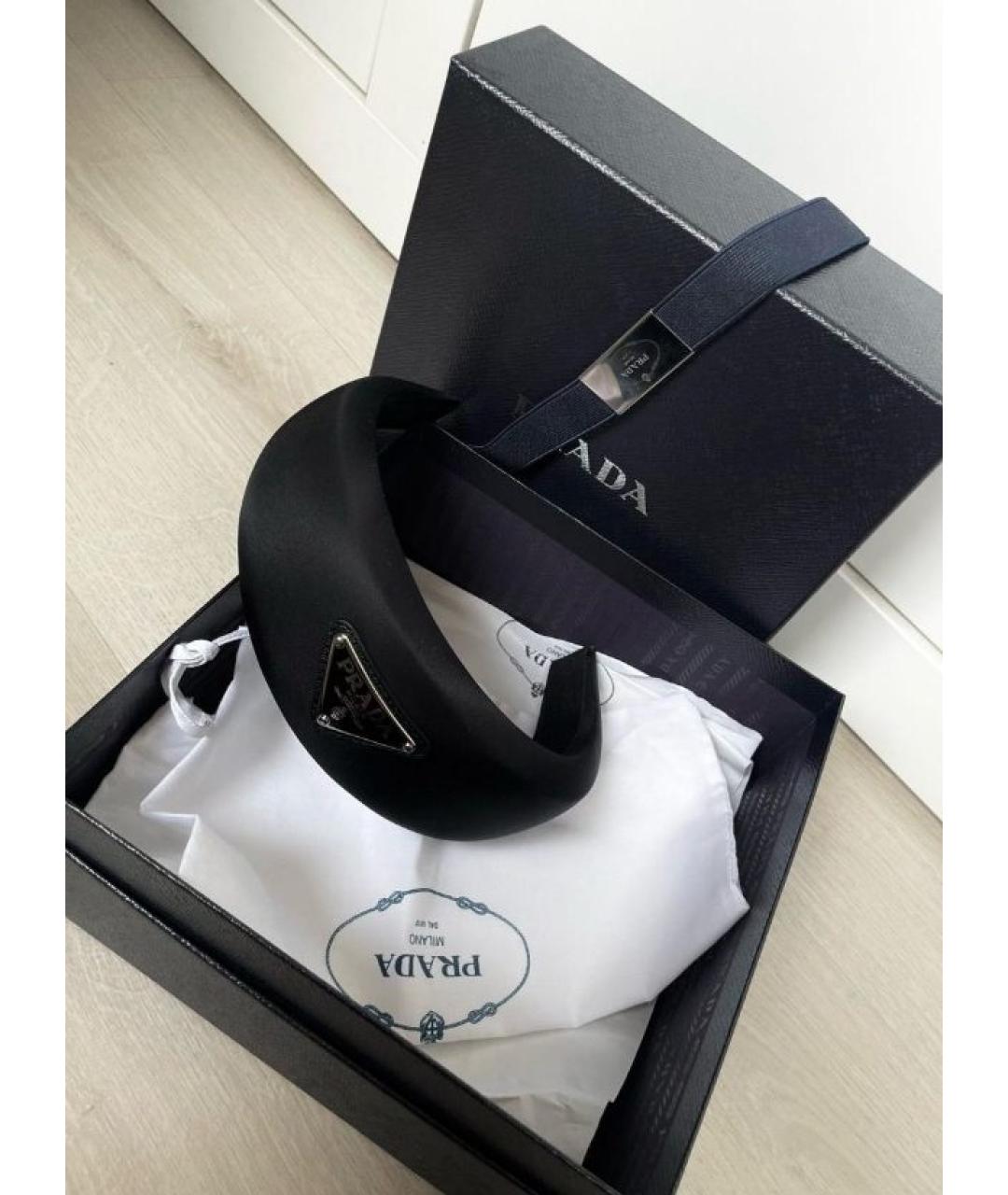 PRADA Черный ободок, фото 3