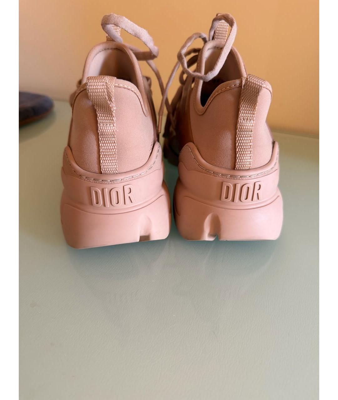 CHRISTIAN DIOR Бежевые кроссовки, фото 4