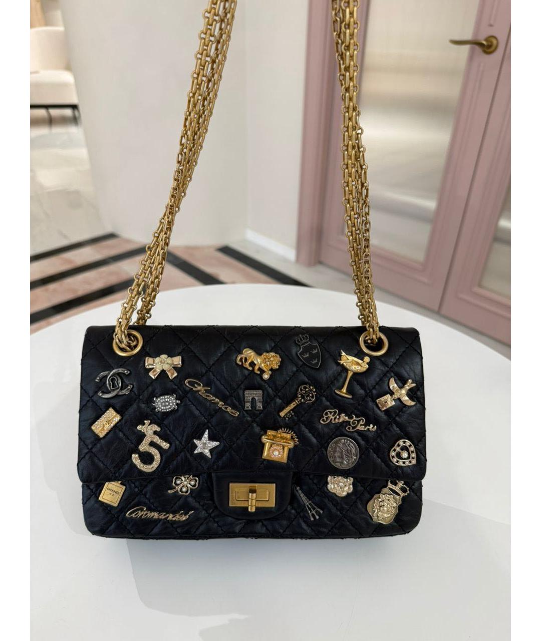 CHANEL Черная сумка через плечо, фото 2