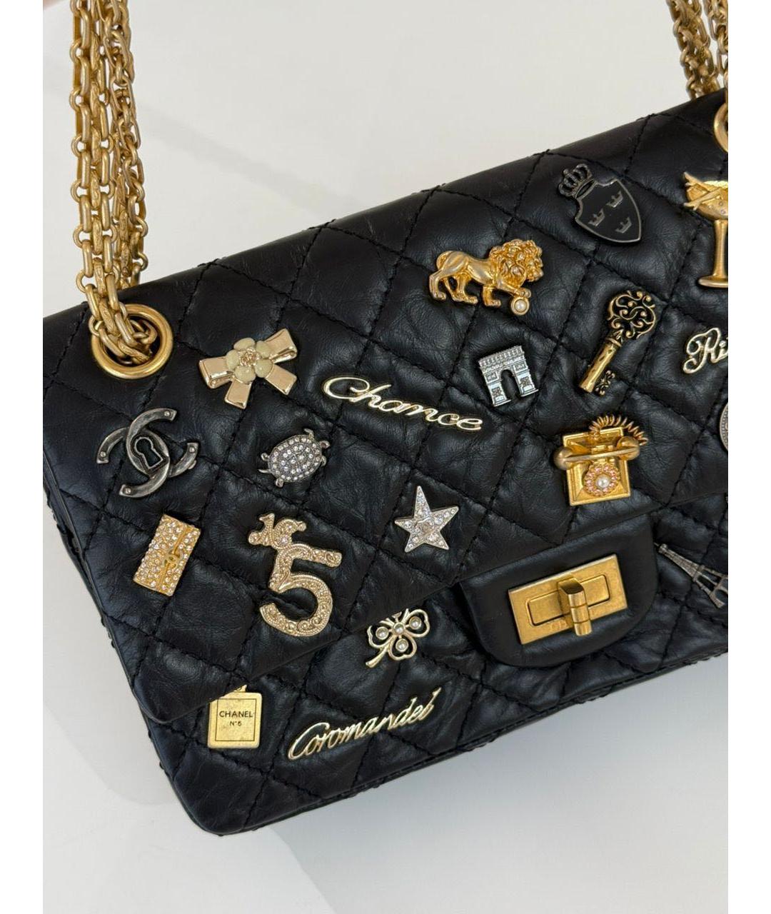 CHANEL Черная сумка через плечо, фото 4