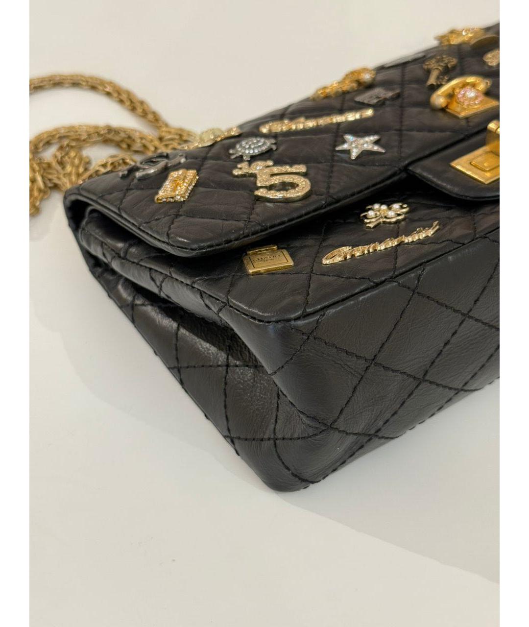 CHANEL Черная сумка через плечо, фото 6