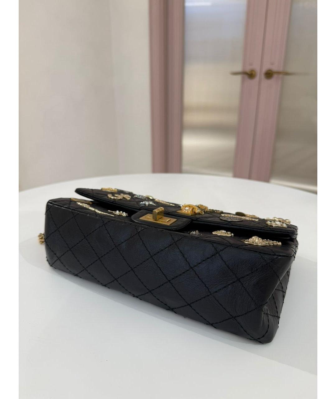 CHANEL Черная сумка через плечо, фото 5