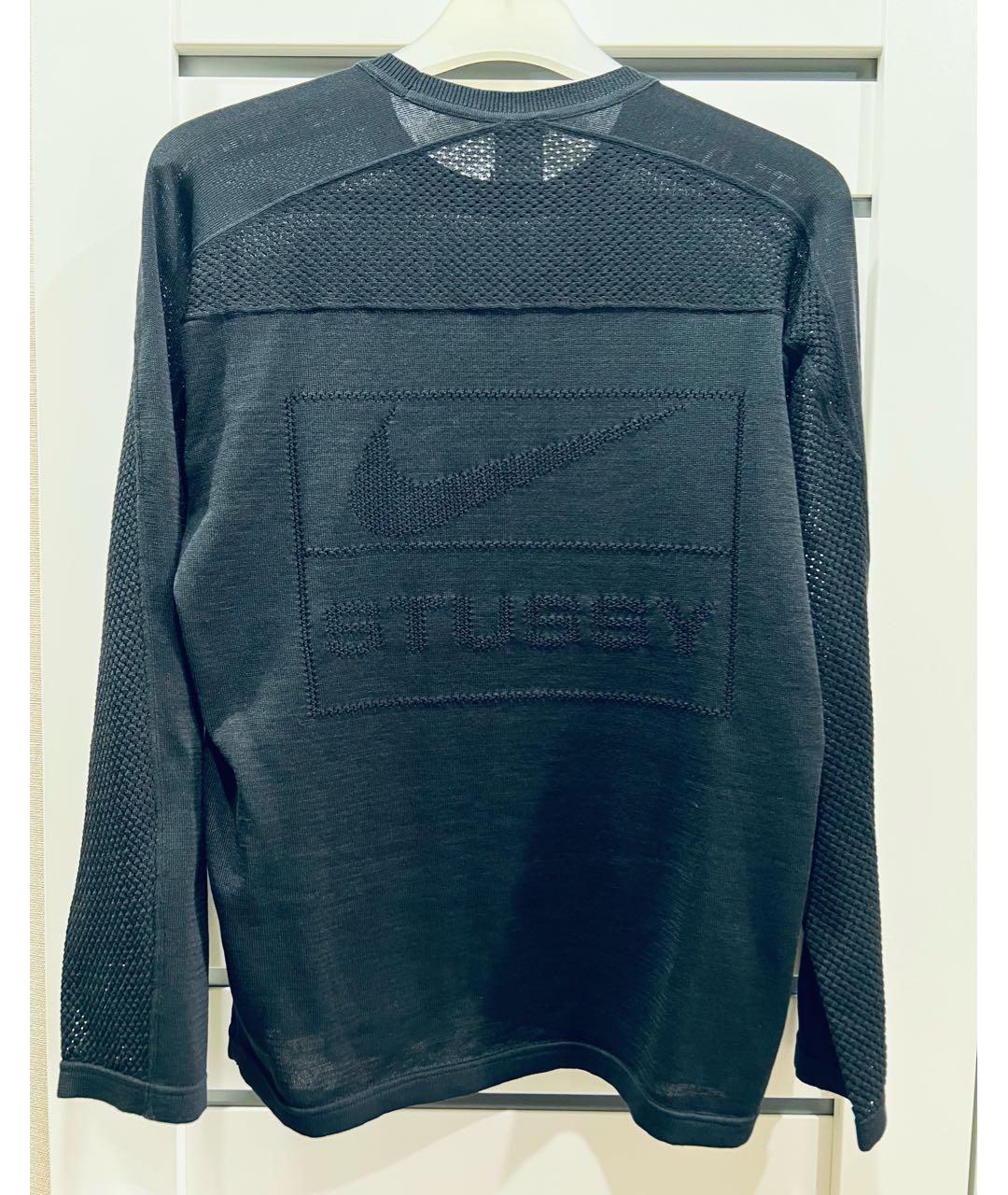 NIKE Черный полиэстеровый джемпер / свитер, фото 2