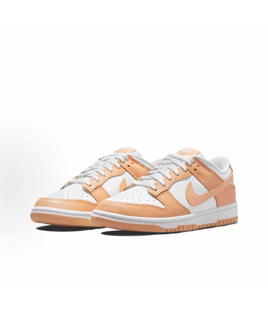 NIKE Горчичные кожаные кроссовки, фото 3